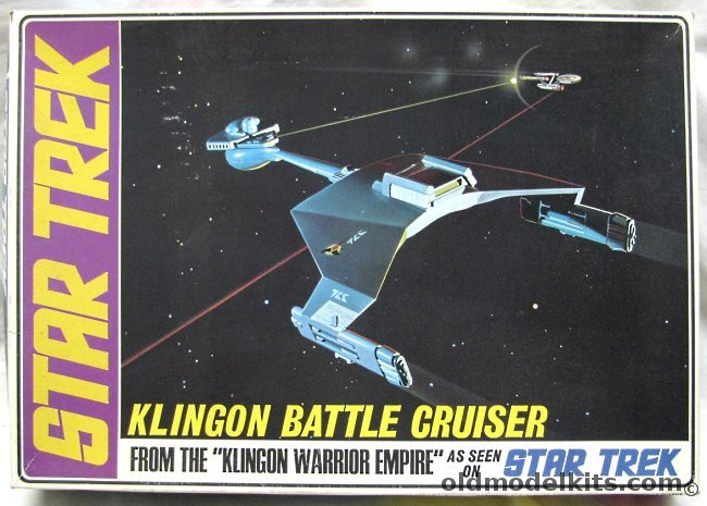 AMT 1/635 Klingon Battle Cruiser Star Trek - (TV Series), S952 plastic model kit